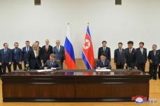 北朝鮮とロシア、経済・科学技術の協力拡大を協議＝ＫＣＮＡ