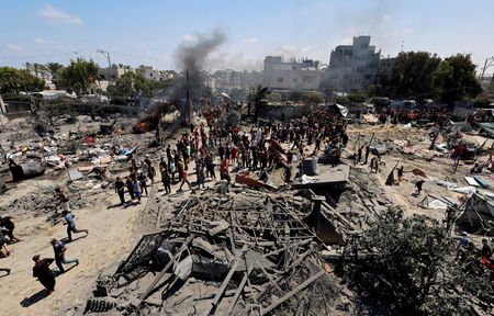 停戦交渉から離脱してないとハマス幹部、週末のガザ南部攻撃後も