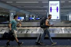 米航空会社の旅客数、コロナ感染拡大で5月は89％減　＝運輸省
