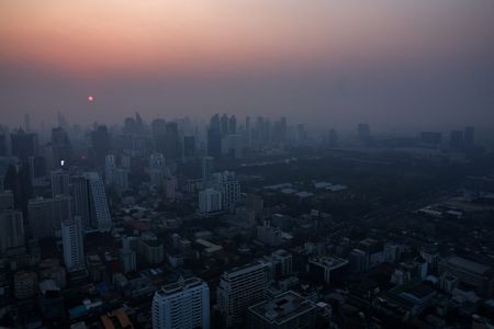 タイ、首都の大気汚染悪化　公務員に在宅勤務指示