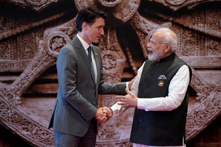 インドとカナダの関係悪化、両国首相には短期的に追い風か