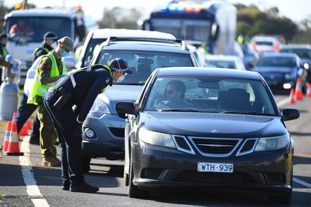 豪ビクトリア州、新たなコロナ感染者が過去最多