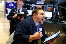 米株1338ドル安、ダウ平均はトランプ相場の上げ消失