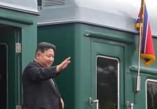 北朝鮮の金正恩氏、ロシア訪問を終了　国境駅を通過＝ＫＣＮＡ