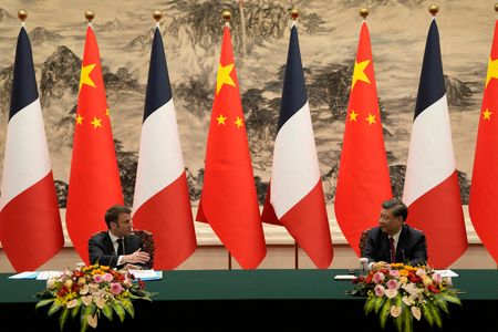 中国、仏企業からの投資拡大望む　中仏首脳が電話会談