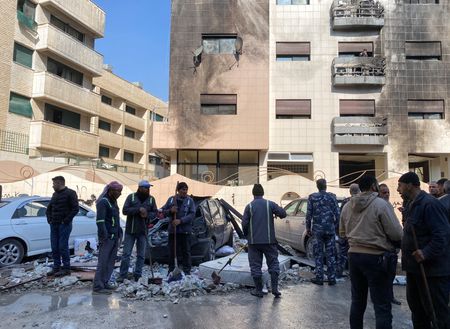 シリア首都にイスラエルがミサイル攻撃、2人死亡＝国営メディア