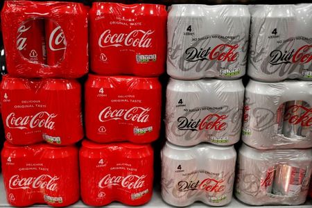 米コカ・コーラ、7─9月売上高は予想ほど落ち込まず　株価上昇