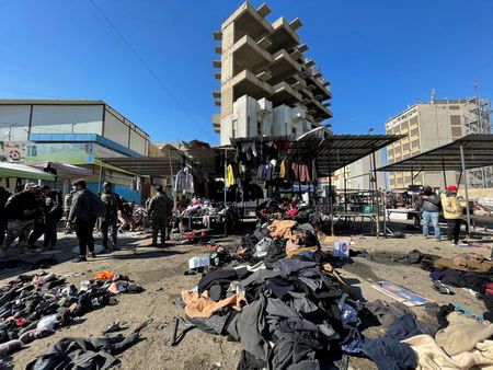 バグダッドで自爆攻撃、32人死亡　イスラム国が犯行声明