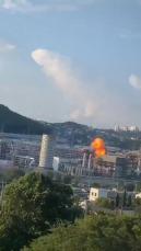 ロシアのトゥアプセ製油所、ドローン攻撃受ける　5月にも被災