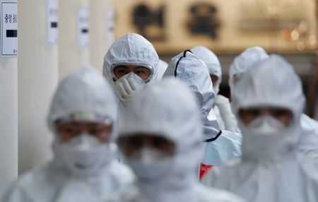 韓国、新型コロナ新規感染者76人　減少傾向続く