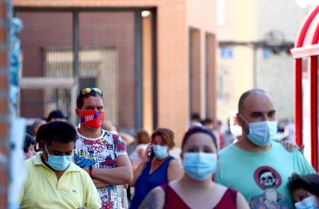 スペイン、コロナ感染40.5万人突破　過去1週間で2万人増