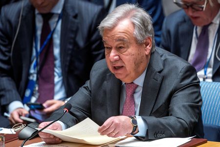 国連とイスラエルの緊張悪化、事務総長が偽情報を非難