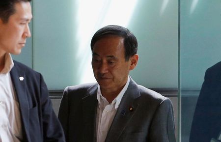 マスク調達は予算額より少ない90億円に収まる＝菅官房長官