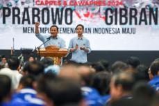 インドネシア大統領選、プラボウォ国防相が立候補届け出