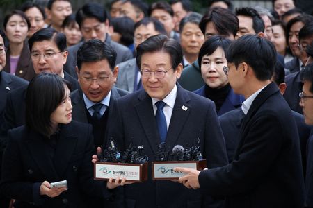 韓国最大野党代表、偽証教唆巡る一審判決で無罪