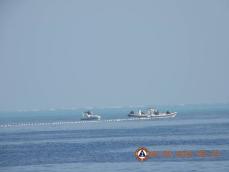 フィリピン、南シナ海で中国設置の浮遊障壁を撤去