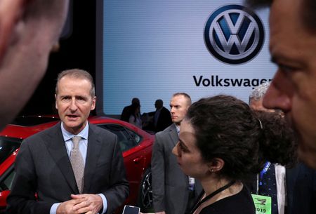 独ＶＷ、半導体供給「明らかに」改善、年内に生産回復も＝ＣＥＯ