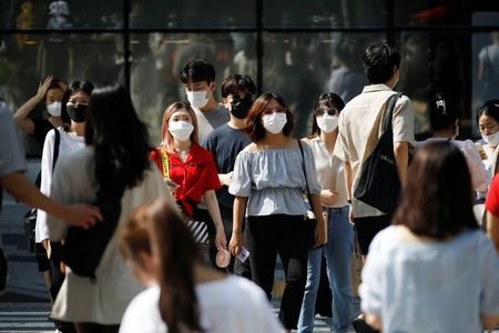 韓国、コロナ新規感染が3月上旬以来の高水準　在宅勤務呼び掛け