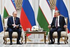プーチン氏がウズベキスタン訪問、中央アジア初の原発建設など表明