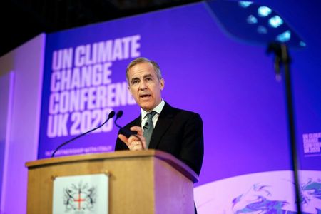 英中銀総裁、金融機関に気候変動対策への参画を呼び掛け