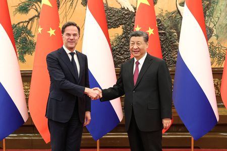 オランダ首相、中国国家主席と会談　ＡＳＭＬの輸出規制巡り協議