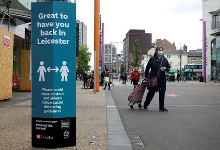 英中部のレスターで都市封鎖、若年層などでコロナ感染急増