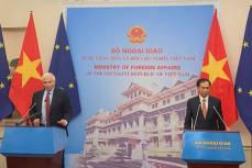 ＥＵ外相がベトナム訪問、関係格上げに意欲　安保支援申し出