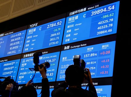 2024年の日経平均は19％上昇、初の4万円乗せも　高値波乱の一年