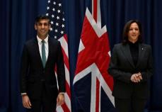 米副大統領、英首相と会談へ　中東・ウクライナ問題など協議