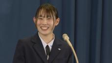 パリ・パラリンピック競泳日本代表に内定　福田果音選手が母校の中学校で壮行会　海外に必ず持っていくものは「チゲスープ」