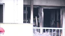 「1階から火が出ている」市営団地の1室がほぼ全焼　住人の63歳男性が死亡　北九州・八幡西区
