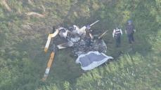 柳川市ヘリ墜落2人死亡事故　機体が空中で３つに分離か　運輸安全委員会「原因究明には困難を要する」