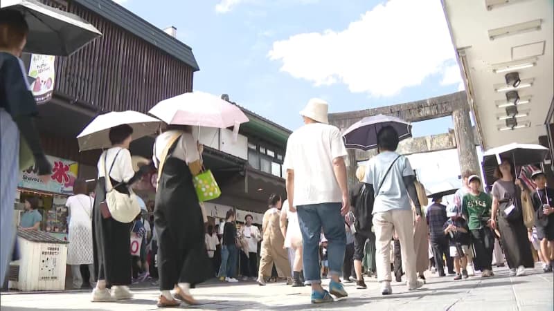 太宰府は57日目の猛暑日　国内の最多記録を更新