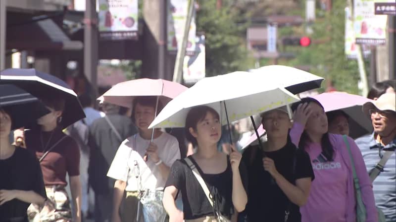 福岡・太宰府市　今年６０日目の猛暑日に　全国の最多記録を更新