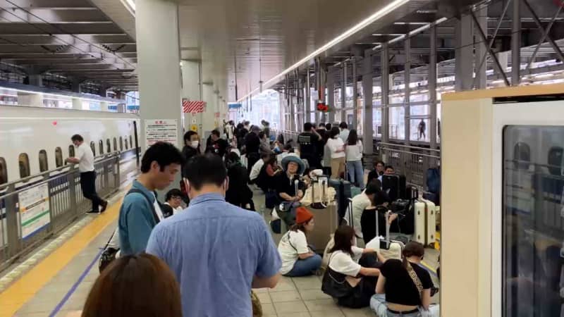 山陽新幹線が運転再開　３連休最終日に保守工事終わらず　小倉～広島で始発から５時間以上運転見合わせ