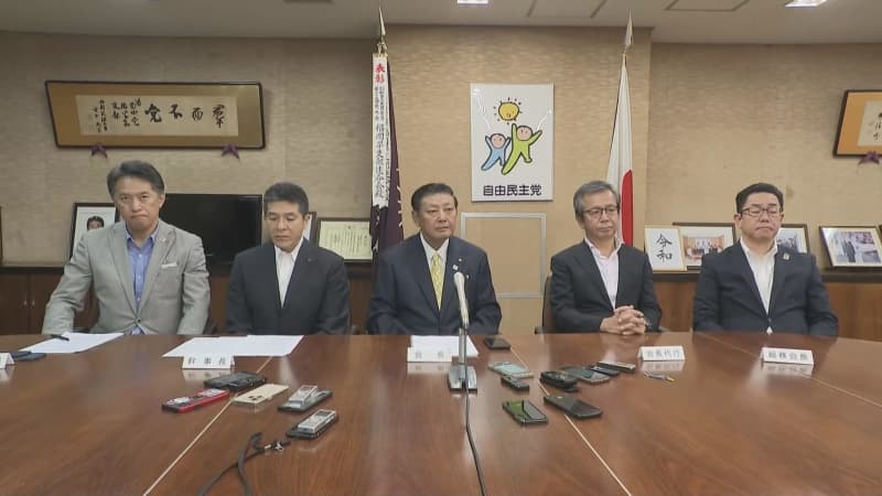 自民党福岡県連　”裏金問題”現職の福岡４区　公認申請見送り「意見割れ決められない　党本部の判断仰ぎたい」