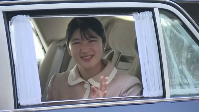 愛子さま 佐賀をご訪問　おひとりでは初めての地方公務　国スポや佐賀城をご覧に