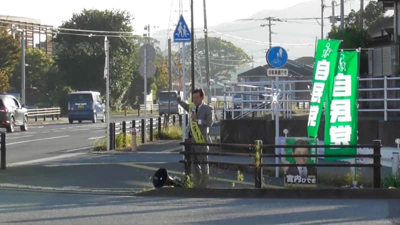 裏金と保守分裂で激戦予想　【福岡４区】　衆議院選挙１５日公示