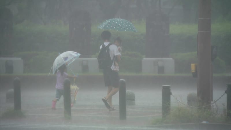 寒冷前線通過で大気の状態不安定　突風や大雨に注意