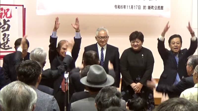 篠栗町長選挙 現職の三浦正氏(70)が6度目の当選