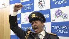 「熱男パワーでいい街に！」元ホークス・松田宣浩さんが一日警察署長