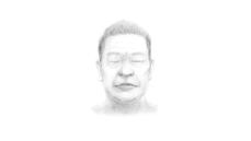 海岸で見つかった男性の遺体　警察が似顔絵を公開　情報提供呼びかけ