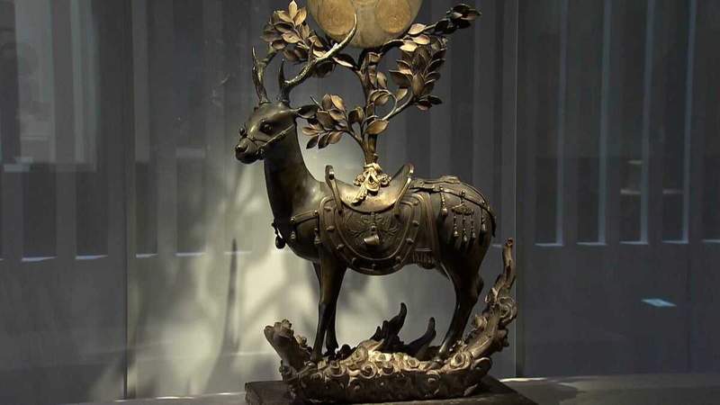 今の時代にも通じるようなかっこよさ」600年以上前につくられた金銅製