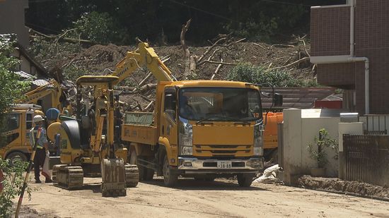 松山城・城山の土砂崩れで愛媛県が松山市と連携 二次災害防止へ砂防施設の復旧急ぐ方針