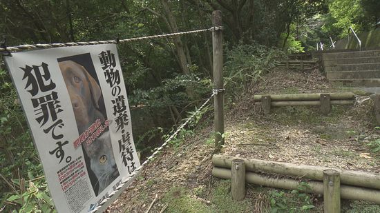 松山総合公園でネコの不審死相次ぎ 警察が動物愛護法違反疑い視野に捜査