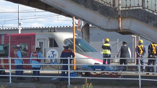 JR予讃線 伊予北条駅で特急列車が人と接触 松山－今治間で運転見合わせ（13:45現在）