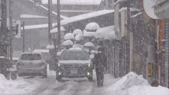 連日降り続く雪で生活に影響 あす明け方から再び大雪のおそれ【愛媛】