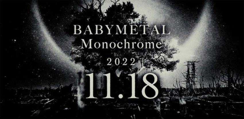 BABMETAL、新曲「Monochrome」のティーザー#2公開