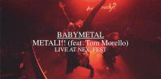 BABYMETALが「メタり！！」ライブMV公開、「NEX_FEST」出演映像で構成