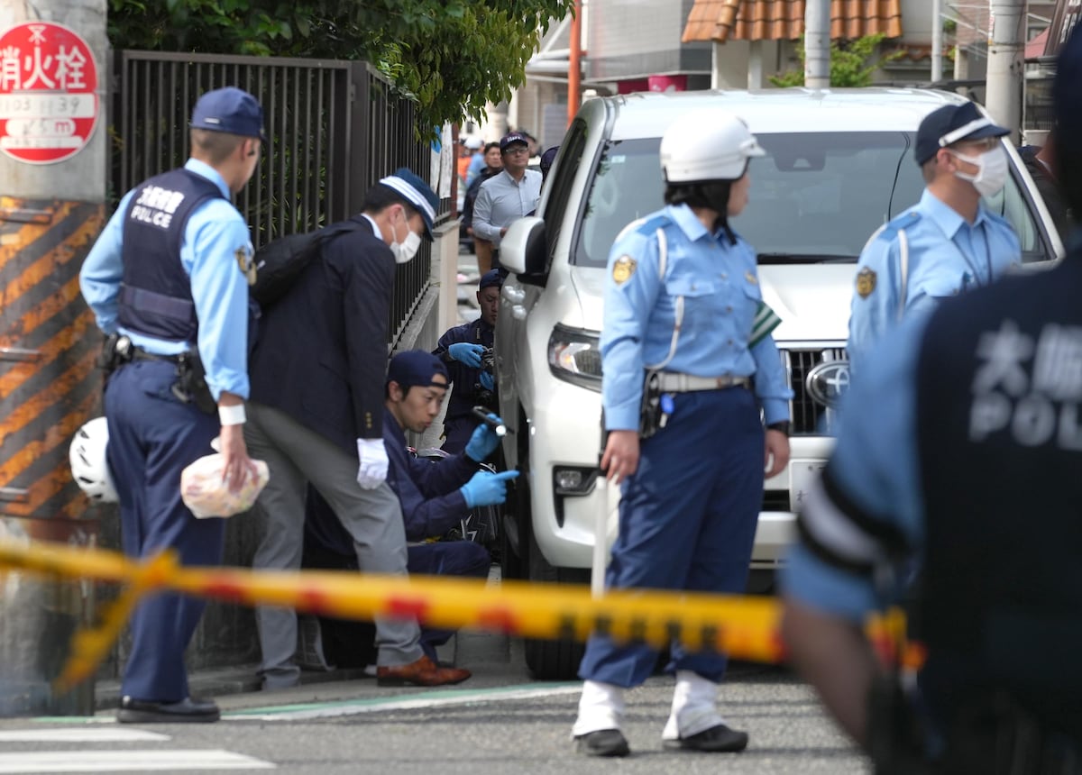 子供7人負傷､男｢ひき殺そうと｣
